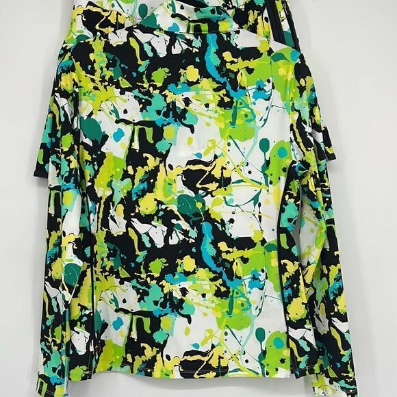 KINÖNA Keep It Covered Long Sleeve Golf Top & Skirt- Splatter Print - Picture 7 of 11